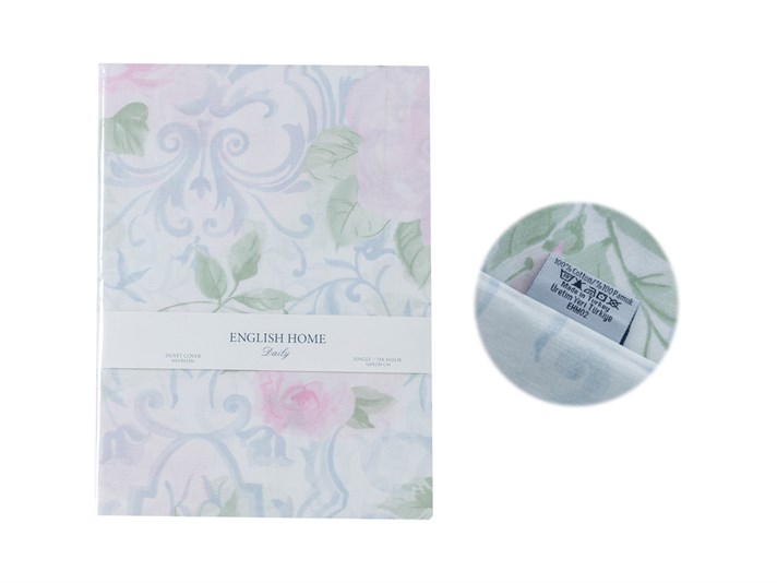 Pat de trandafiri Cu Bumbac Single Lenjerie De Pat 160x220 cm Roz