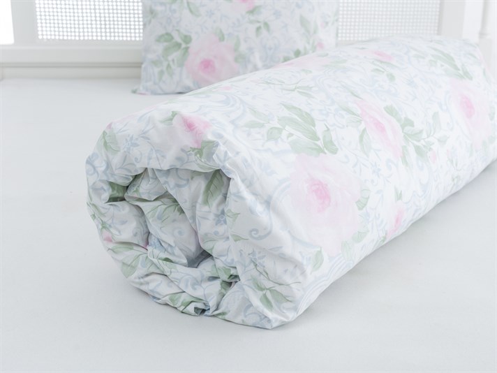 Pat de trandafiri Cu Bumbac Single Lenjerie De Pat 160x220 cm Roz