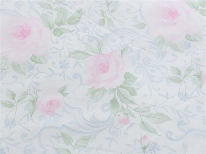 Pat de trandafiri Cu Bumbac Double Lenjerie De Pat 200x220 cm Roz