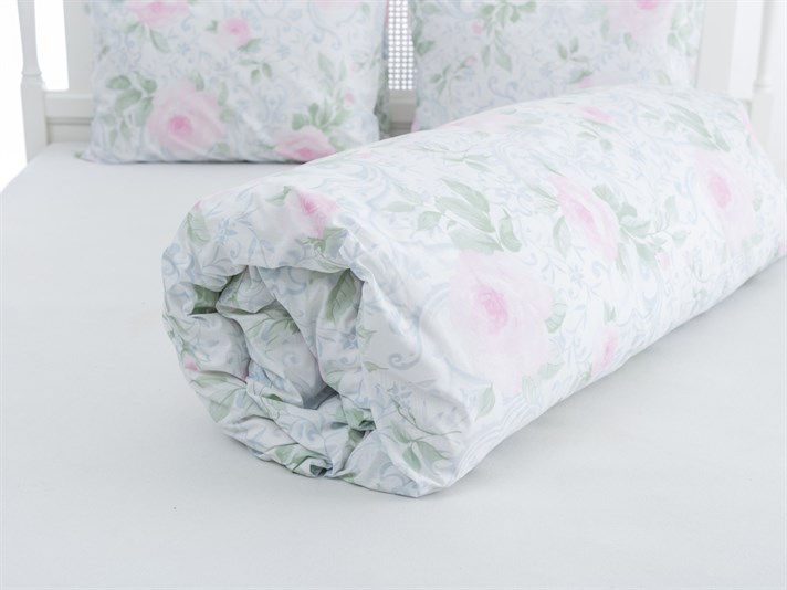 Pat de trandafiri Cu Bumbac Double Lenjerie De Pat 200x220 cm Roz