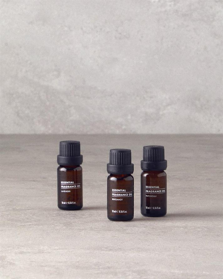 Patchouli, Bergamot, Lavender Set De 3 Uleiuri Esențiale Chihlimbar