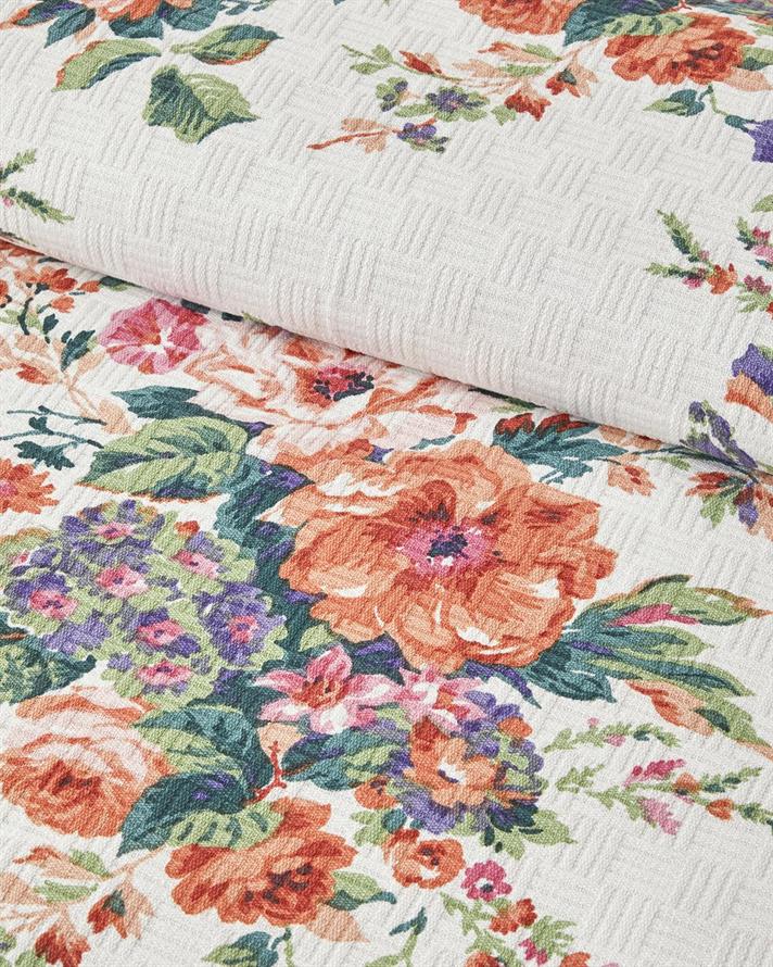 Imprimat Single Pătură De Vară 150x220 cm Roz