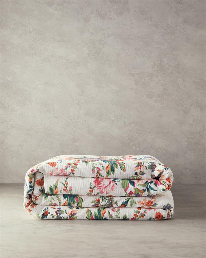 Imprimat Single Pătură De Vară 150x220 cm Roz