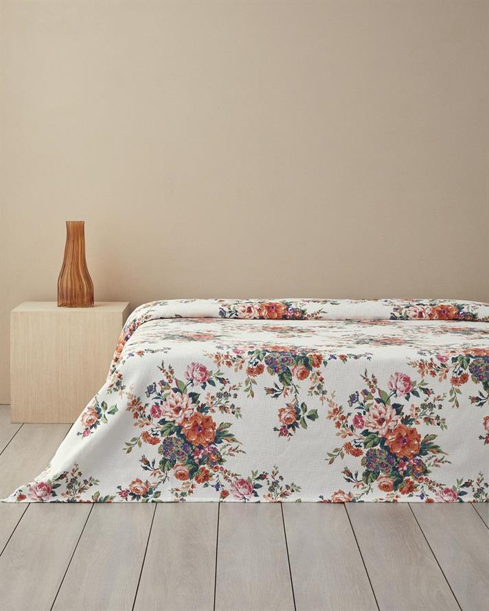 Imprimat Single Pătură De Vară 150x220 cm Roz