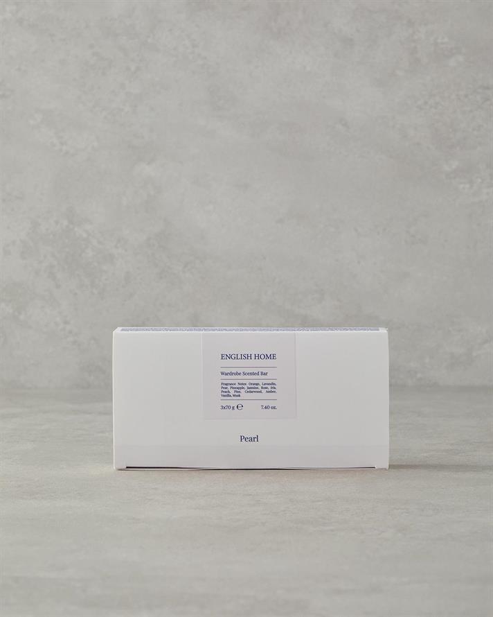 Pearl Baton parfumat Cu 3 Piese Bară Parfumată 3 x 70 g. Alb