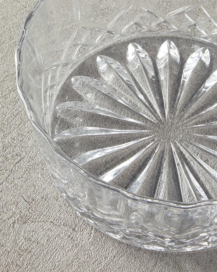 Bol, Pedro, sticla, 20 cm, transparent