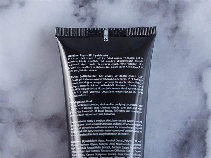 Pearl Mască Exfoliantă 100 ml Negru