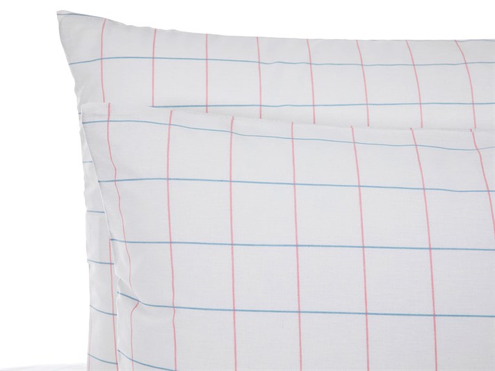 Perla de mare  Cu imprimeu Double Person  SET CUVERTURĂ 200x220 cm Albastru.