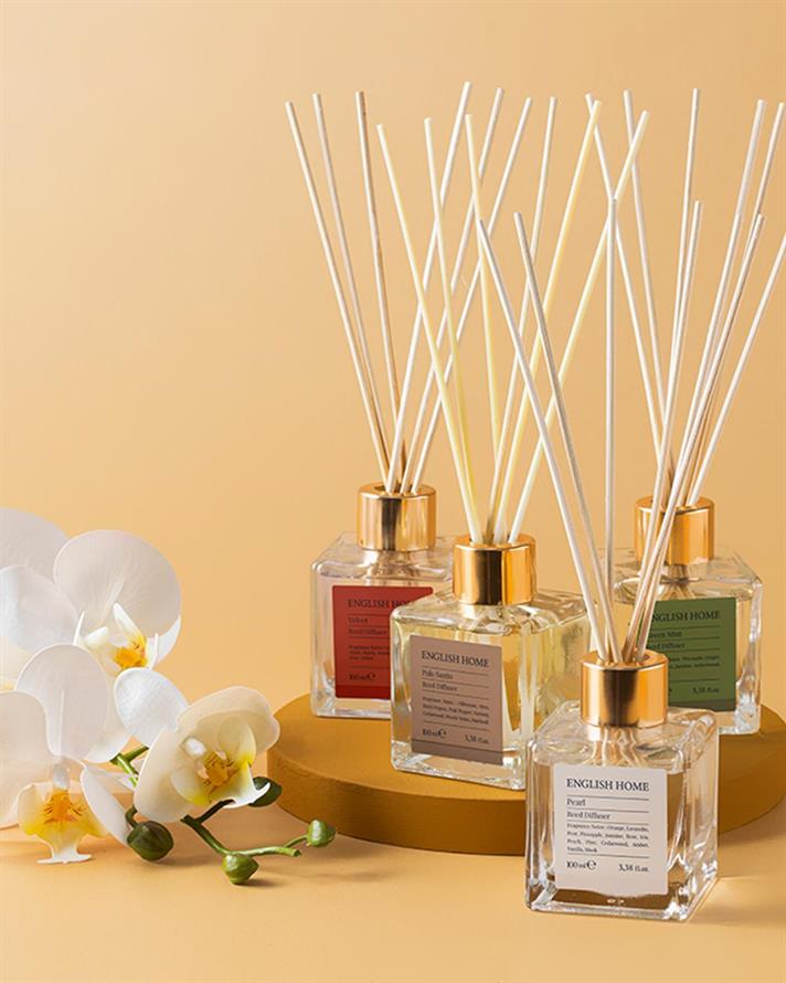 Parfum De Cameră Cu Bețișoare, Pearl, 100 ml, aromă fructată-florală-lemnoasă