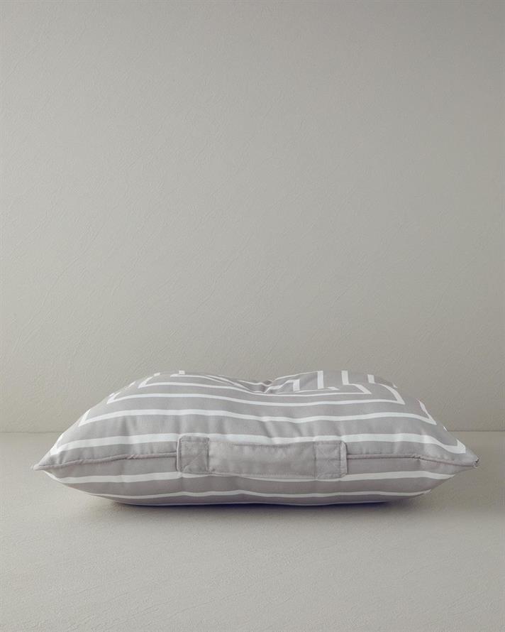 Pernă de podea, Southsea, bumbac-poliester, 60x60 cm, bej-ecru