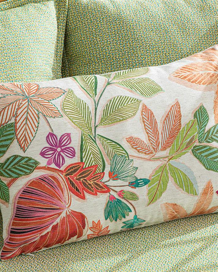 Pernă decorativă, Clohe, poliester, 35x55 cm, multicolor