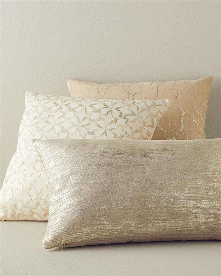 Edna Decorative Cushion 45x45 cm Gold Beige