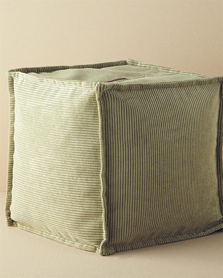 Pernă decorativă, Mia, catifea, 42x42 cm, verde