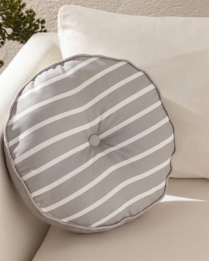 Pernă decorativă, Southsea, bumbac-poliester, 40 cm, bej-ecru