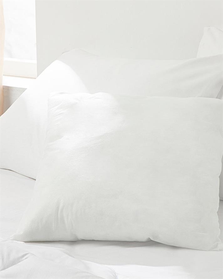 Pernă, fibră siliconică, 45x45 Cm, alb