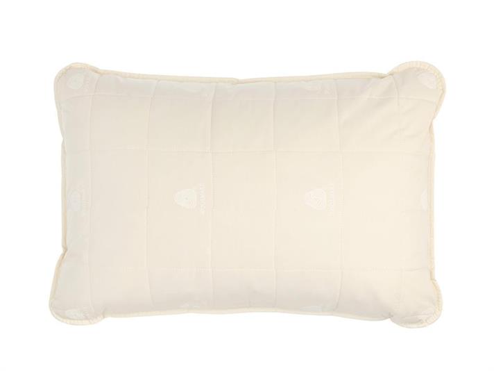 Pernă, Layna, bumbac cu umplutură din lână, 50x70 cm, alb