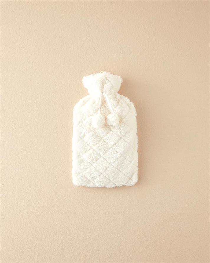 Pernă pentru apă caldă, Danny, 33x19 cm, poliester, ecru