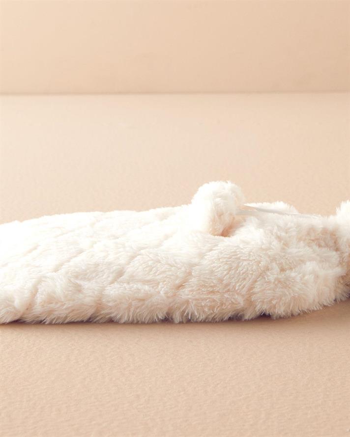 Pernă pentru apă caldă, Danny, 33x19 cm, poliester, ecru