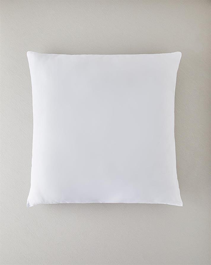 Pernă, Siesta, microfibră cu umplutură din poliester, 80x80 cm, alb