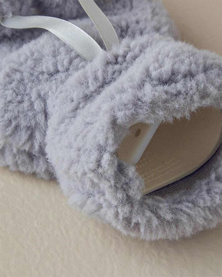 Perna pentru apa calda, Duffy, poliester, 32.5x29.5x4.5 cm, gri