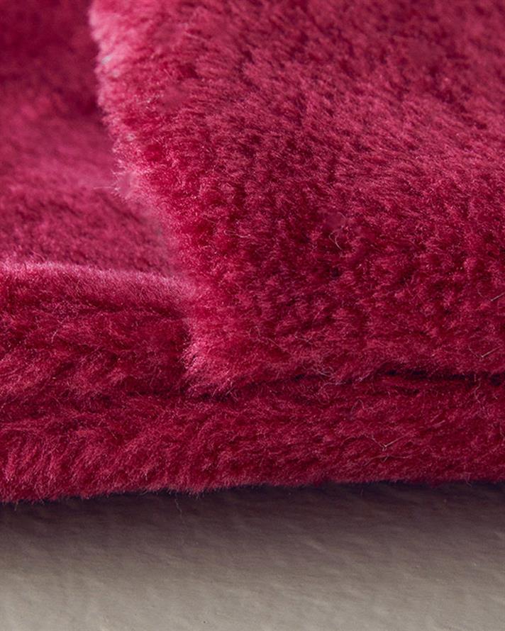 Perna pentru apa calda, Softy, poliester, 37x27 cm, bordo