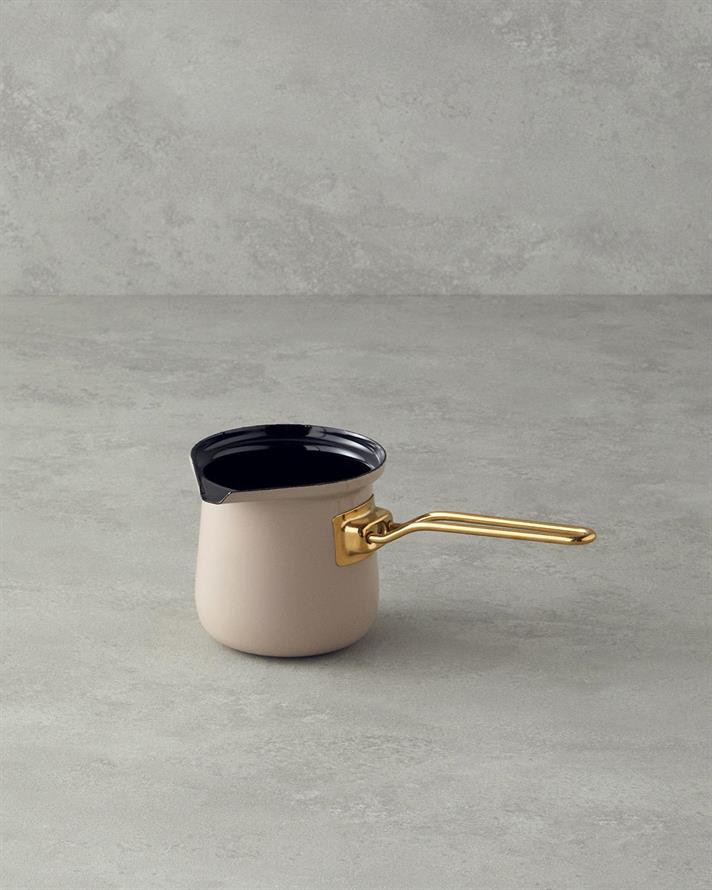 Perrone Email Ibric De Cafea 500 ml Bej