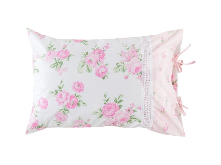 Petit Cu Kopanaki Cu 2 Piese Față De Pernă 50x70 cm Roz