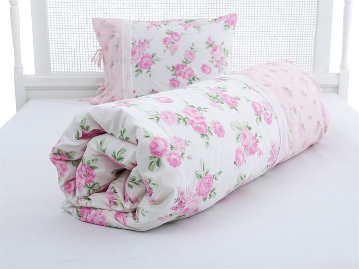 Petit Cu Kopanaki Single Lenjerie De Pat 160x220 cm Roz