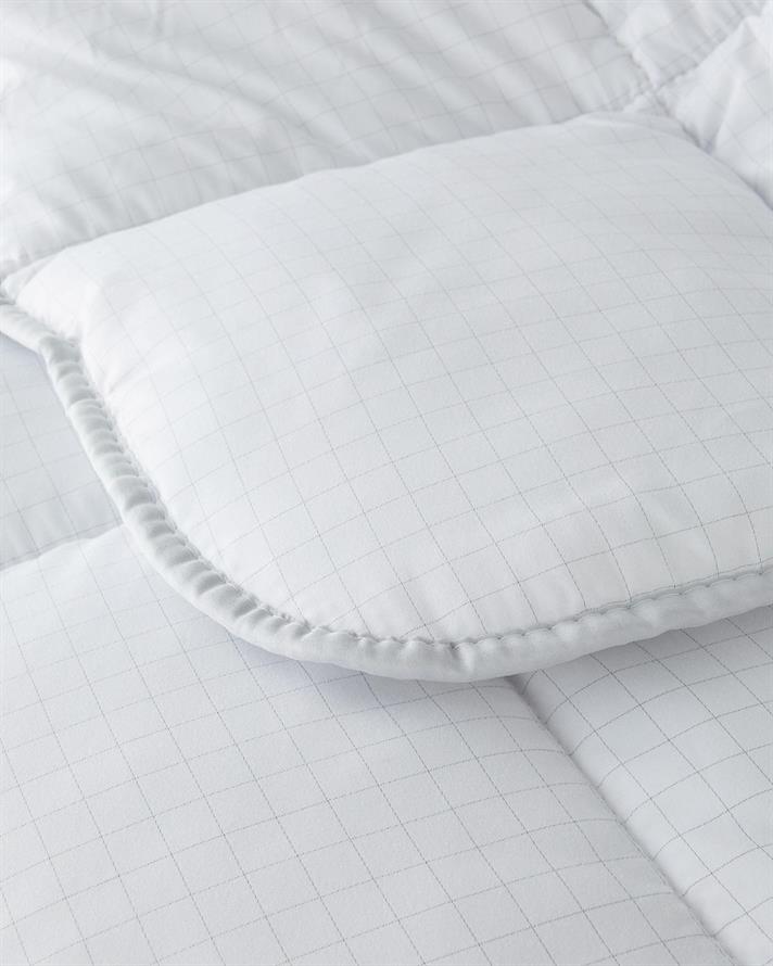 Pilotă, pentru două persoane, Free, poliester, 195x215 cm, alb