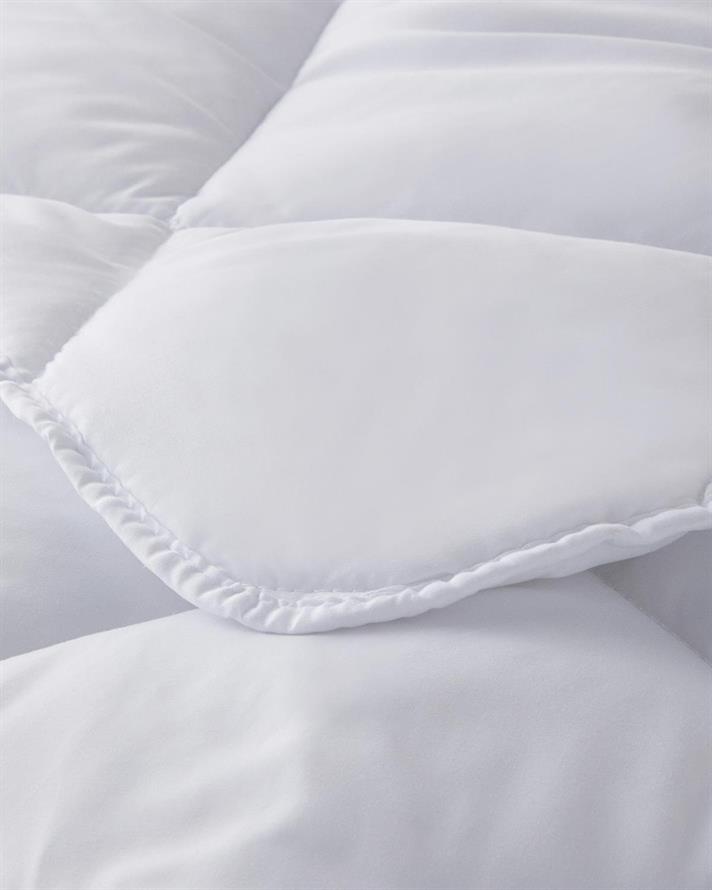 Pilotă, pentru două persoane, Siesta, poliester, 195x215 cm, alb