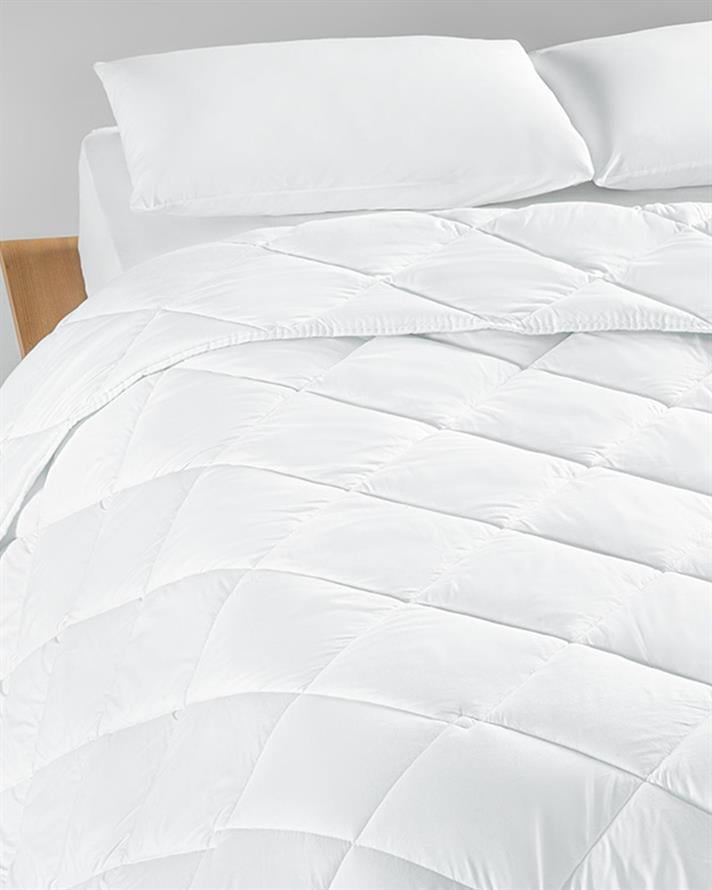 Pilotă, pentru o persoană, Siesta, poliester, 155x215 cm, alb