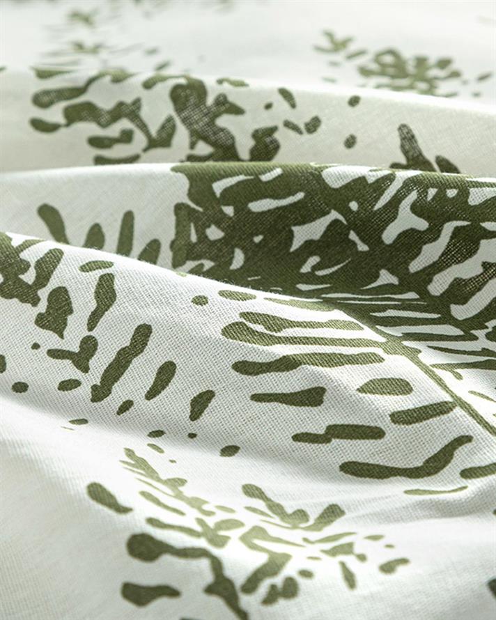 Pine Forest Set Lenjerie De Pat Single - Set Lenjerie De Pat Bumbac | English Home, 160 x 220 cm, Verde