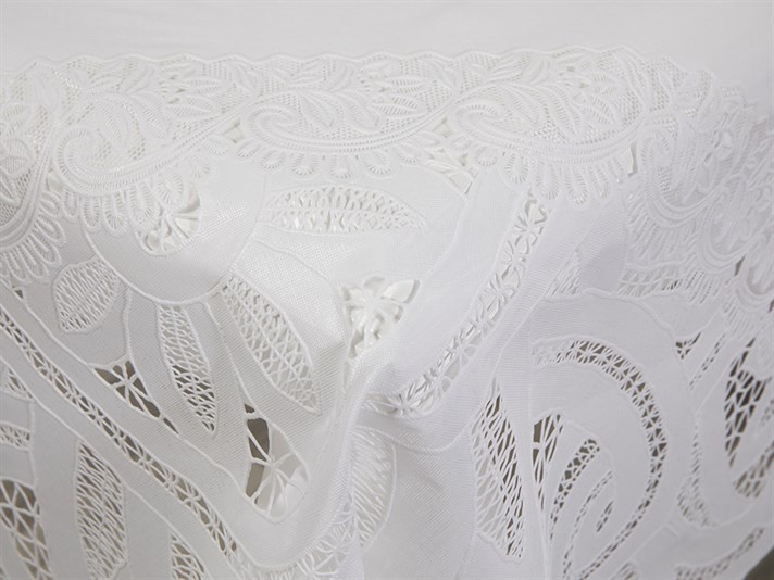 Pintura  Vinil  Oval Față de Masă 137x182 cm White