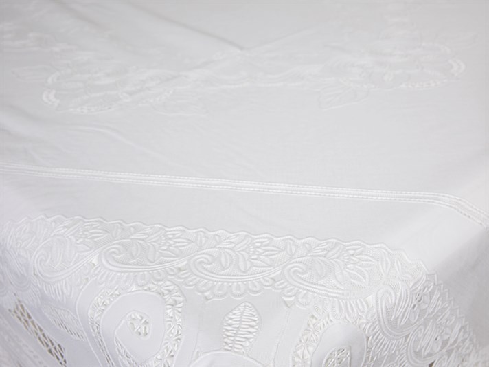 Pintura  Vinil  Oval Față de Masă 152x228 cm White