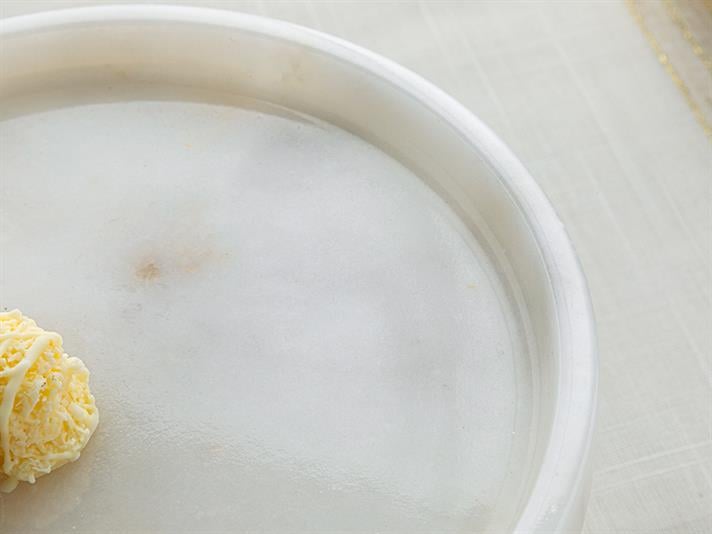 Platou cu picior pentru desert, Pixy, placat cu argint, 22 cm, argintiu