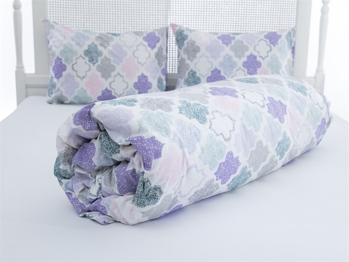 Placi de tendinte Cu Bumbac Double Lenjerie De Pat 200x220 cm Lila