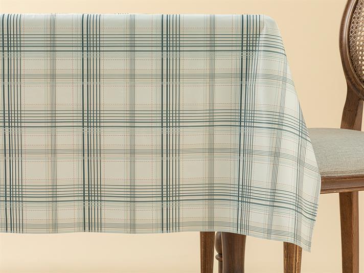 Plaid Cover PVC Table Cloth 140x140 cm Beige