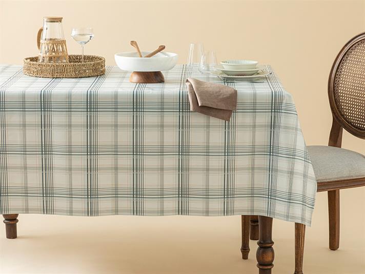 Plaid Cover PVC Table Cloth 140x200 cm Beige