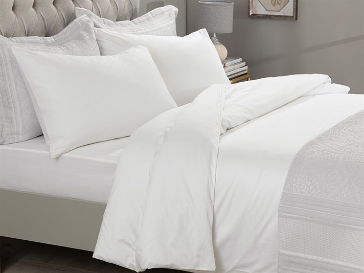 PLAIN 120 Tel  SET LENJERIE DE PAT 200x220 cm White