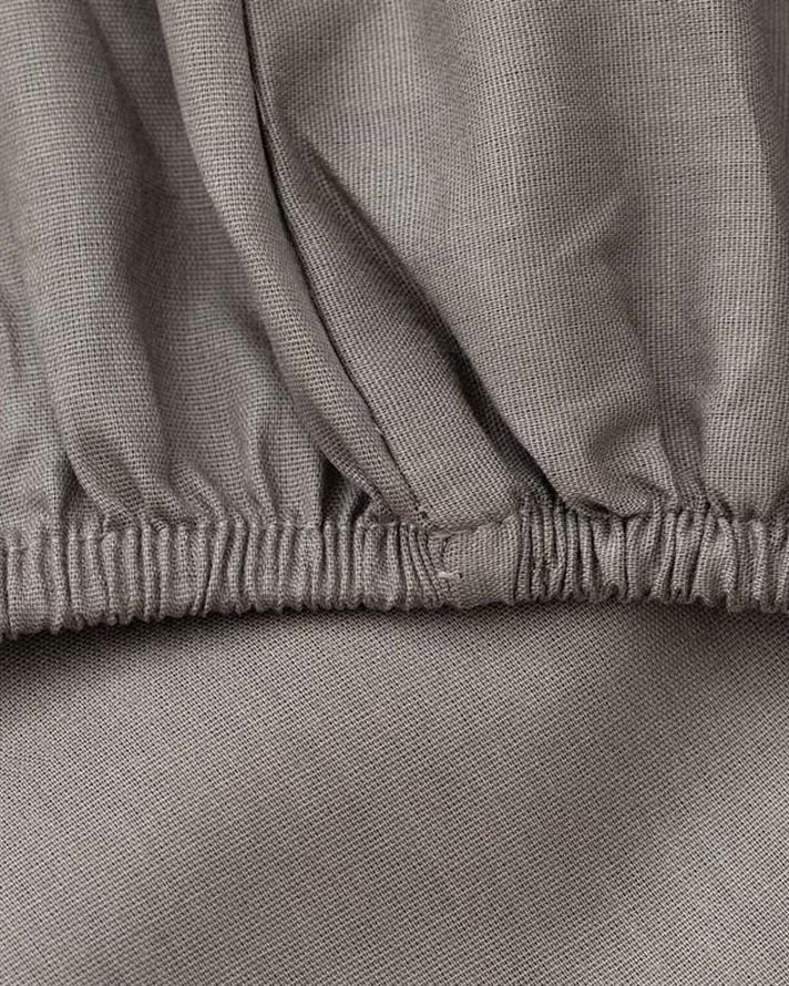 Plain Bumbac Persoană Dublă Set Lenjerıe De Pat 200*220 Cm Anthcit - Portocaliu.