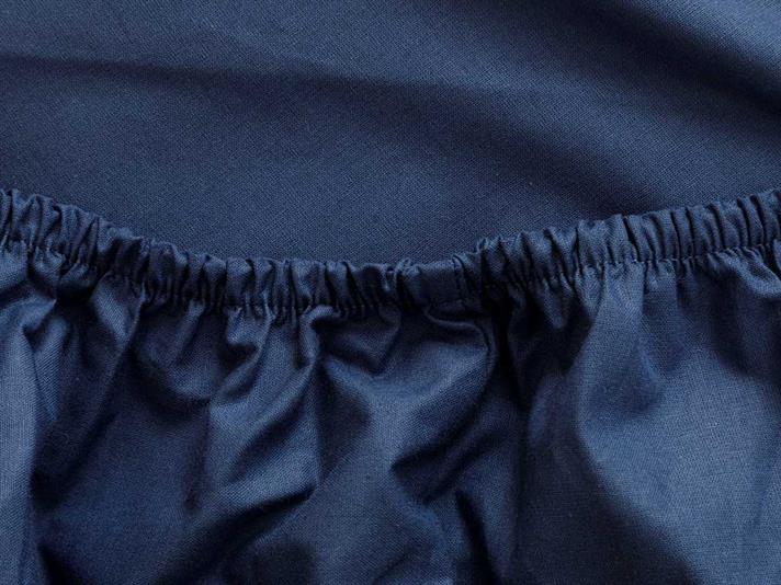 Plain Cearșaf Cu Elastic Super King, Bumbac, 200*200 Cm, Crem-Auriu