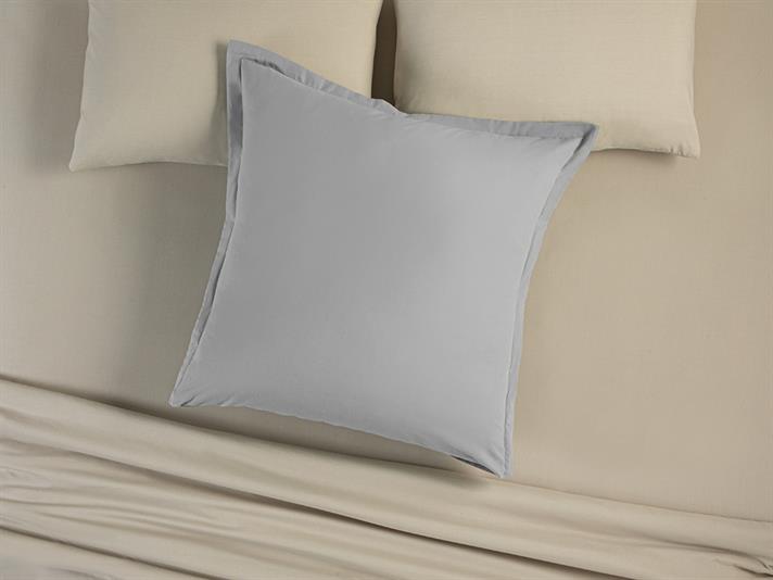 Plain Cu Bumbac Oxford O Singură Piesă Față De Pernă 80x80 cm Pietriș