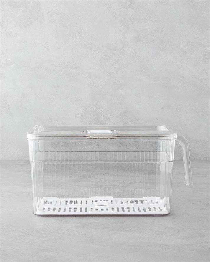 Cowen Plastic Recipient Depozitare 5 L Transparent