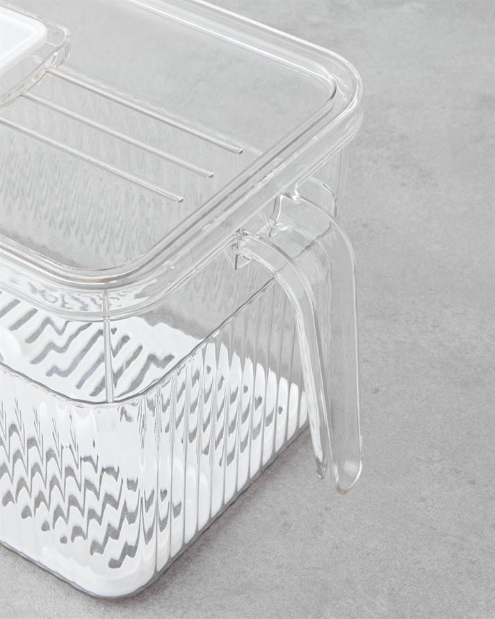 Cowen Plastic Recipient Depozitare 5 L Transparent