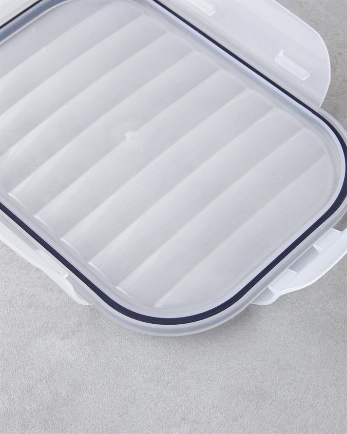 Layla Plastic Recipient Depozitare 500 - 1000 - 1700 ml Transparent