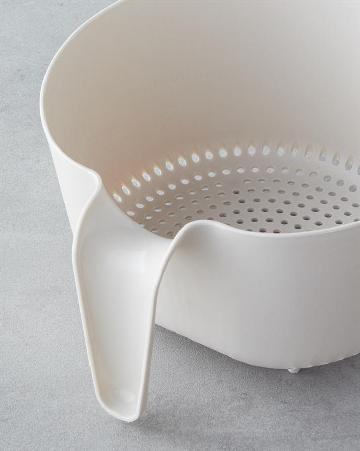 Rosalia Plastic Sită 23x21 cm Crem.