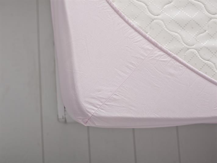 Plat 5 Cu Bumbac Single Cearșaf Cu Elastic 100x200 cm Roz