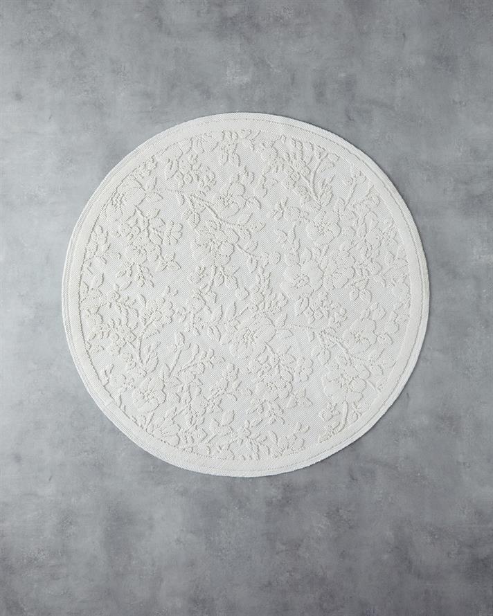 110 x 110 cm Cremă.