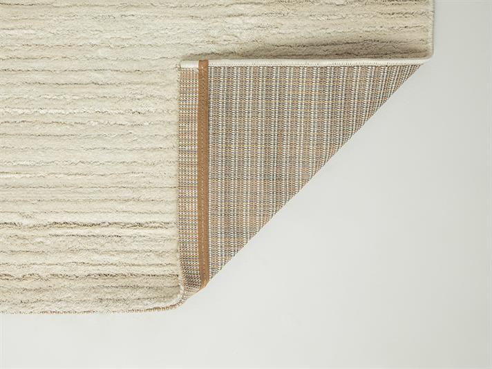 Covor imitație blană, Shaggy, 80x150 cm, acril, ecru