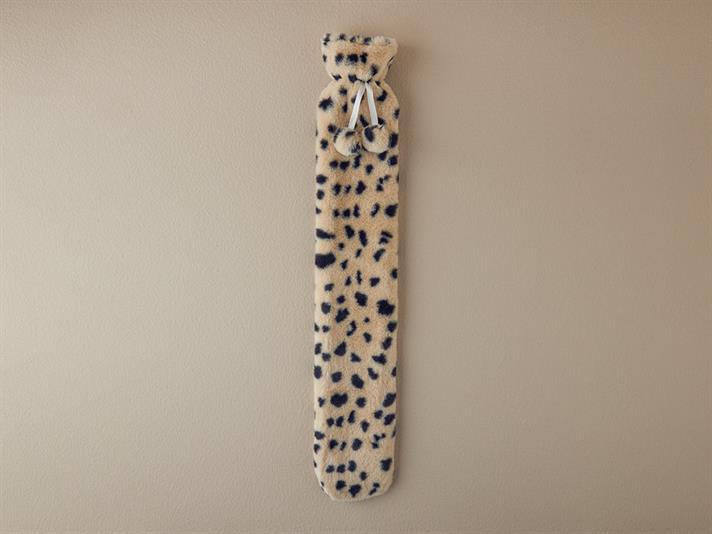 Perna pentru apa calda, Spotty, poliester, 72x12 cm, crem-negru